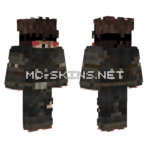 Qdfgn Skin Minecraft skin, front and back