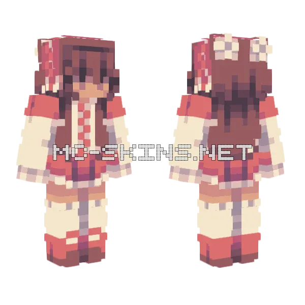 Qiano Sfa 13 Minecraft skin, front and back