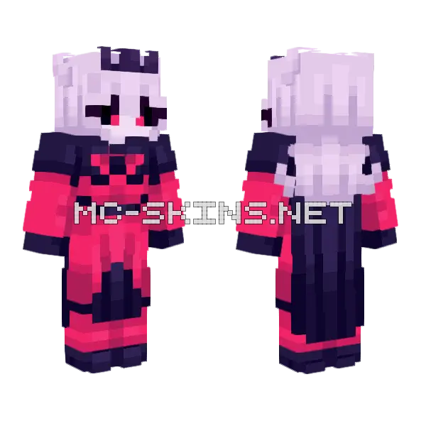 Queen Sierre Minecraft skin, front and back