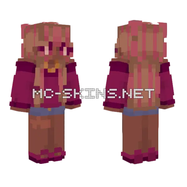 Queenofnohearts Skin Minecraft skin, front and back