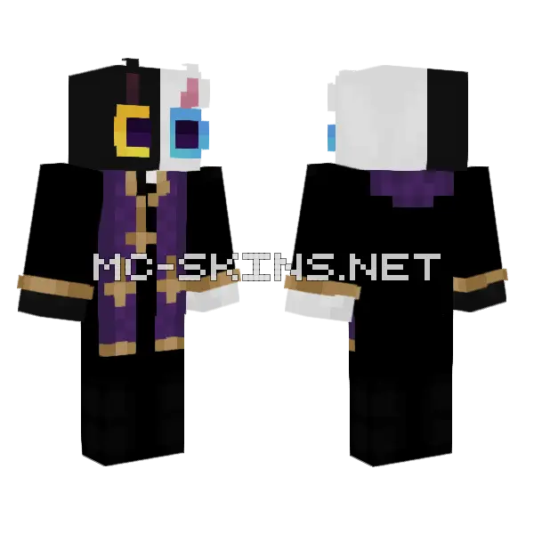 Quest Skin Minecraft skin, front and back