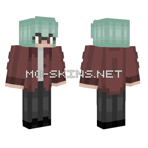 Quinns Father Minecraft skin, front and back