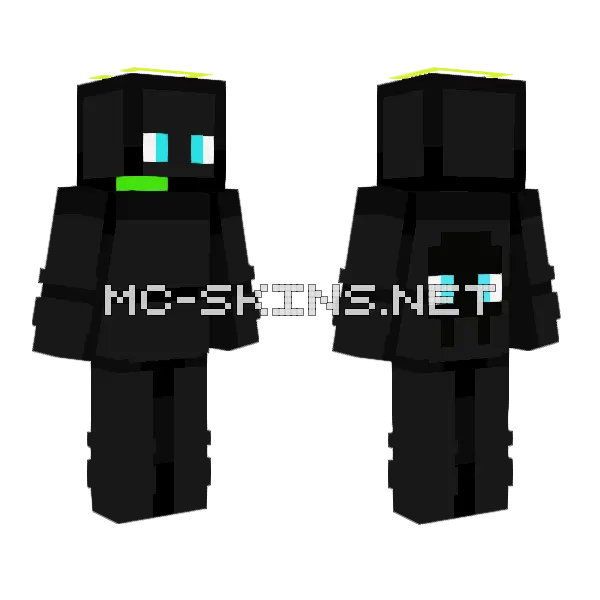 Quiver Minecraft skin, front and back