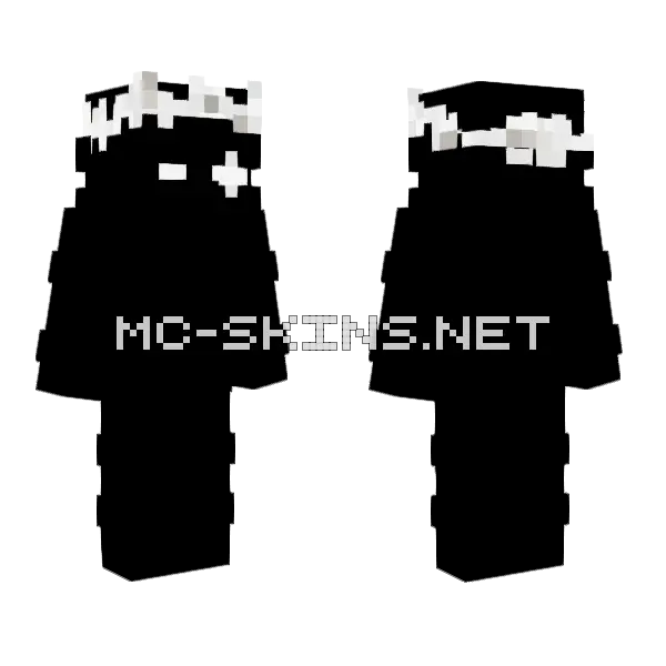 Qxazerbro Skin Minecraft skin, front and back