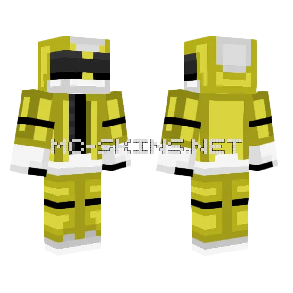 Racer Car Moko Minecraft skin, front and back