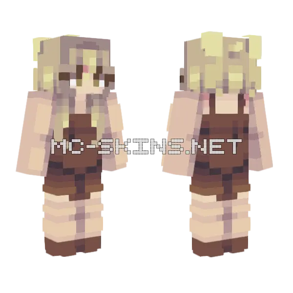 Radioactivity SFA 23 Minecraft skin, front and back