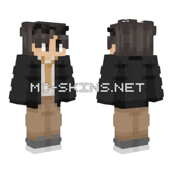 Rafaelll Minecraft skin, front and back