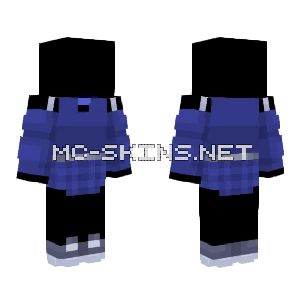 Raffle Prize Minecraft skin, front and back