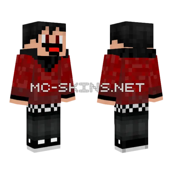Rageelixer Boy Minecraft skin, front and back