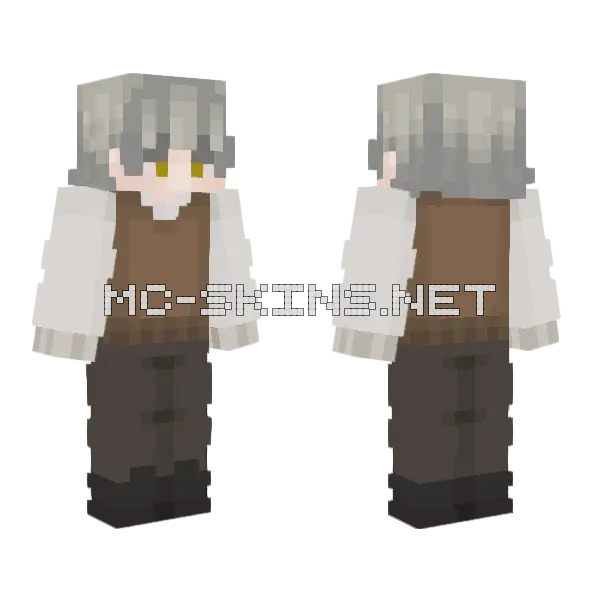 Ragnarok Original Character Minecraft skin, front and back