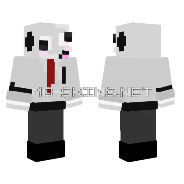 Raigken Harken Minecraft skin, front and back