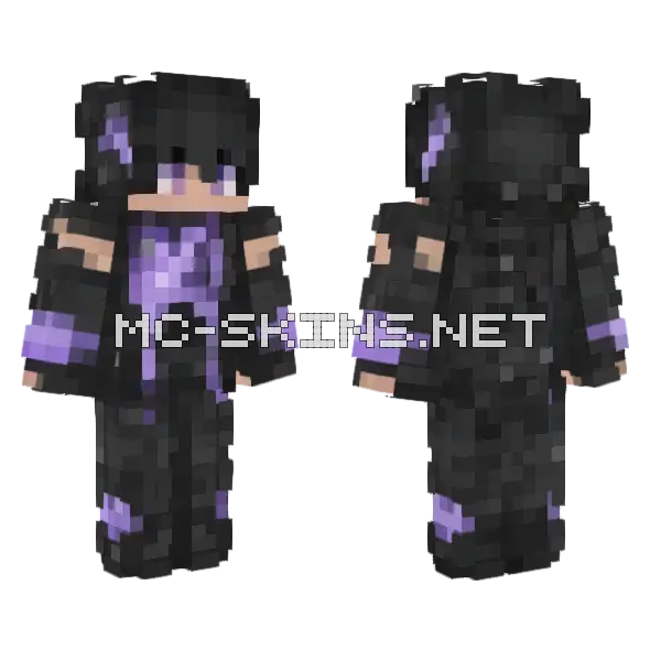 Rajverse Minecraft skin, front and back