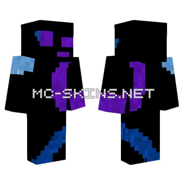 Random Blob Minecraft skin, front and back