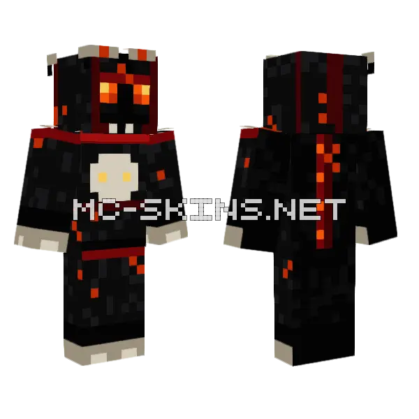 Random Nether Dude, front and back