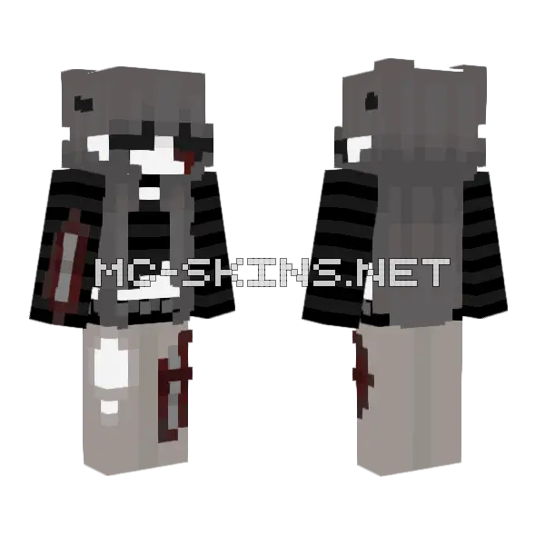 Random Series Tyla Minecraft skin, front and back