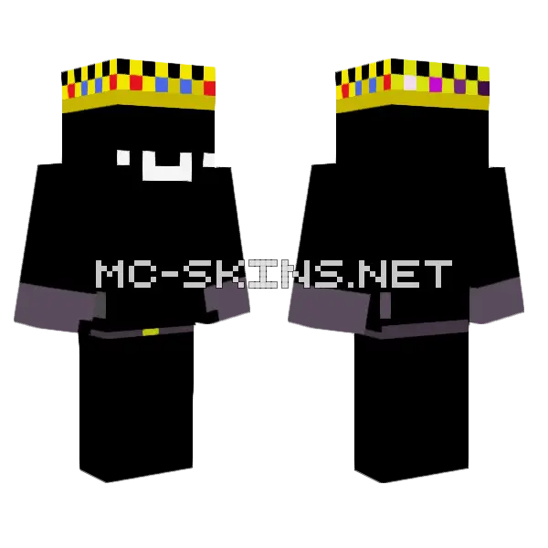 Random Skin Minecraft skin, front and back