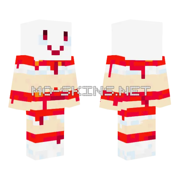 Random Skin Minecraft skin, front and back