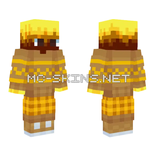 Random Style 2 Minecraft skin, front and back