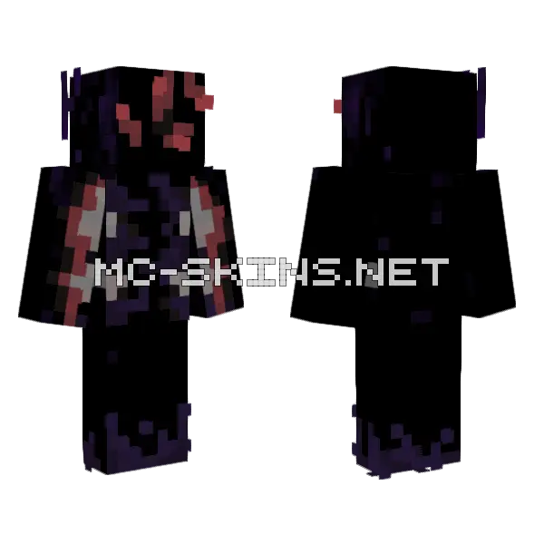 Randombeats Remake Minecraft skin, front and back
