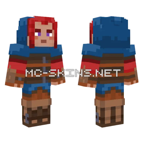 Ranger Skin Minecraft skin, front and back