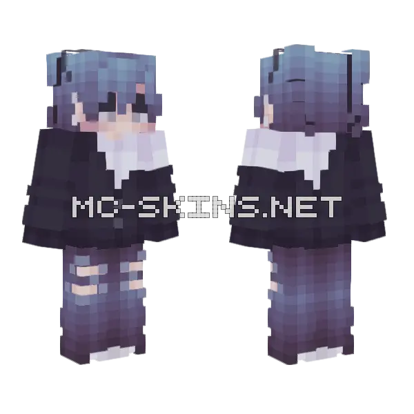 Raphael Minecraft skin, front and back
