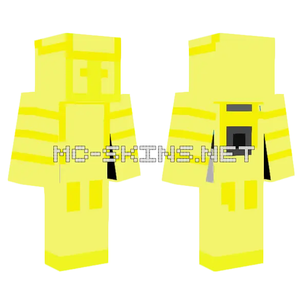 Raptor Chal Lehge Hamrd Minecraft skin, front and back