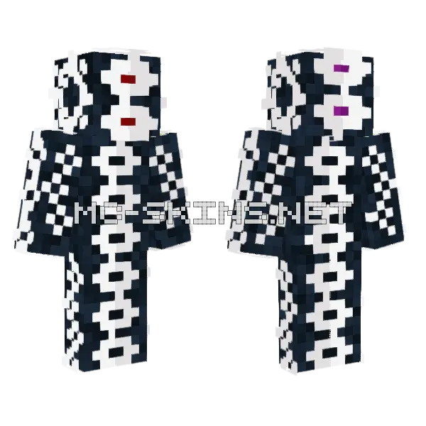 Rarest Skindex Skin Minecraft skin, front and back