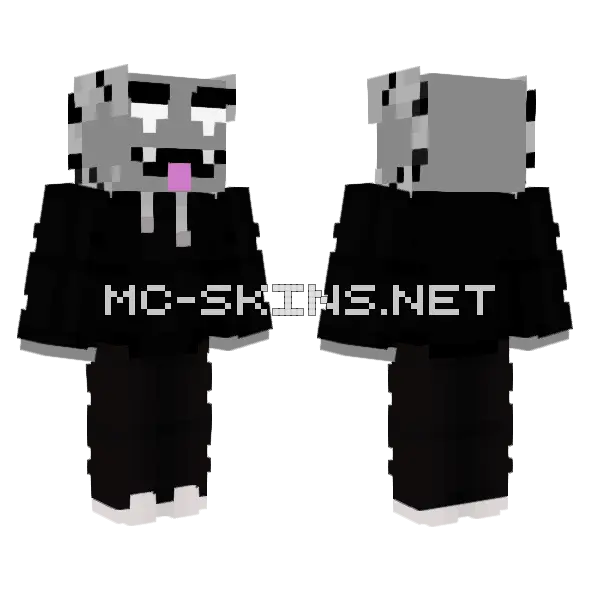 Ratgrave57 Cat Skin Minecraft skin, front and back