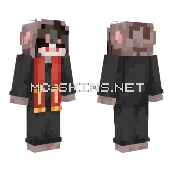 Rats 4 Hampter Minecraft skin, front and back