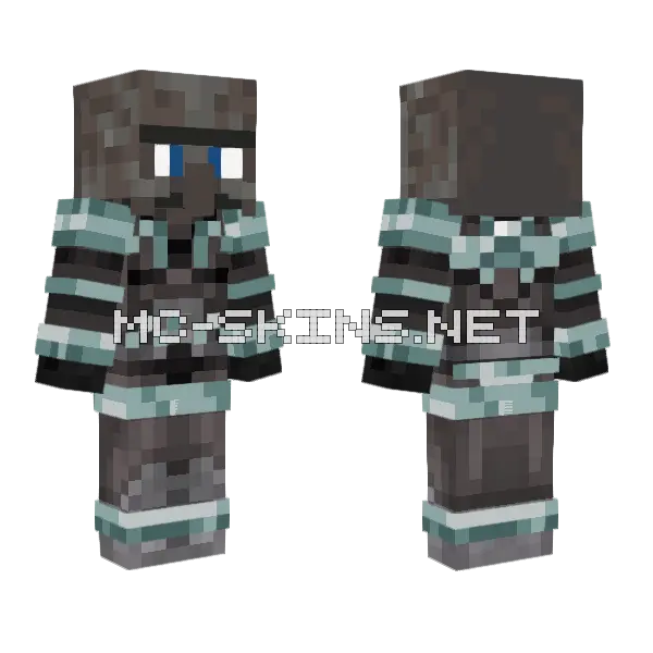 Ravenger Skin Minecraft skin, front and back
