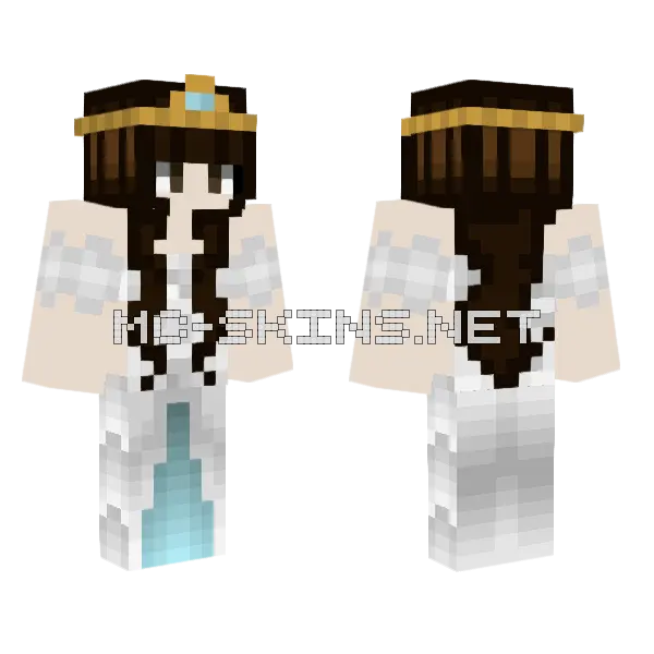 Rawkitgirl Minecraft skin, front and back