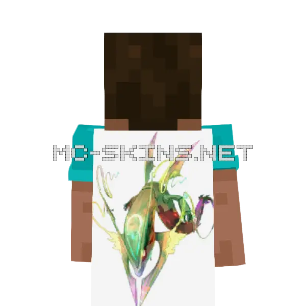 Rayquaza Mega cape, outside and lining