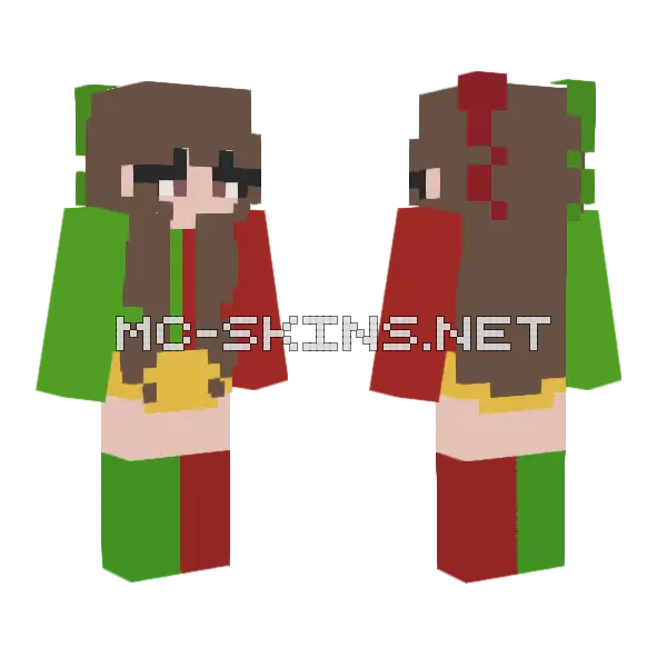 RC Extension Minecraft skin, front and back