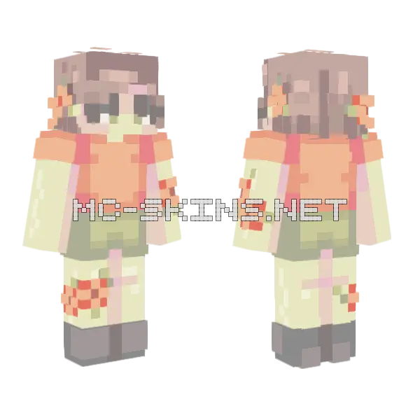 Rce For Drcypress 33 Minecraft skin, front and back