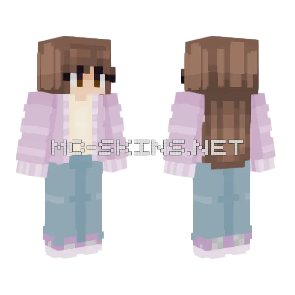 RCE Maybe Im Not So Bad Minecraft skin, front and back