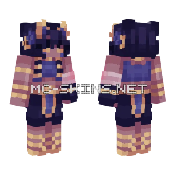 Rce So You Wanna Play Minecraft skin, front and back
