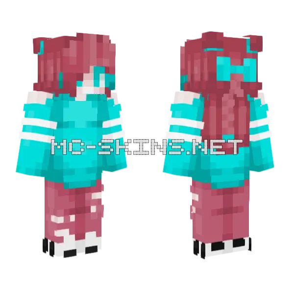 Read Desc Minecraft skin, front and back