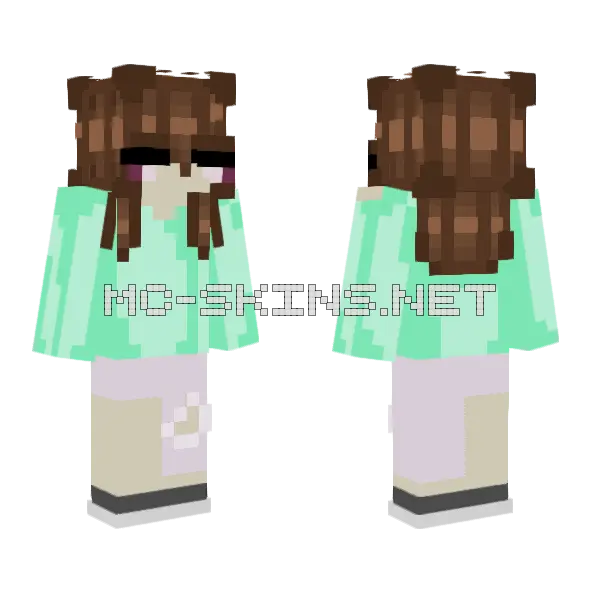 Read Desc Contest Minecraft skin, front and back