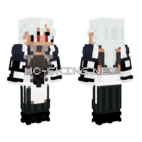 Reanette Elfelt Minecraft skin, front and back