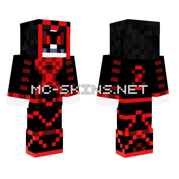 Reaper Zork Ultimate Dead Minecraft skin, front and back