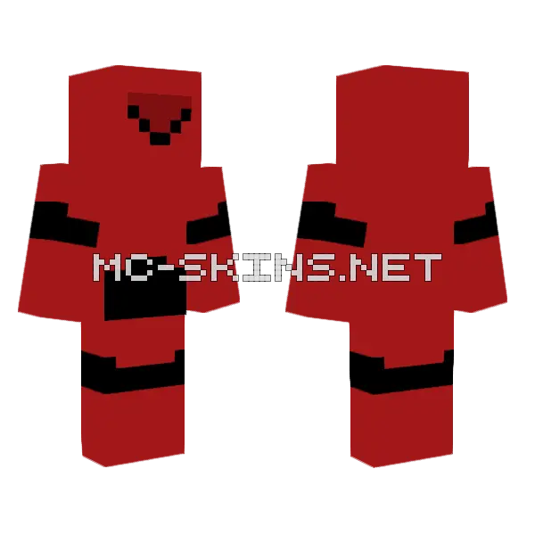 Reboot Austin Minecraft skin, front and back