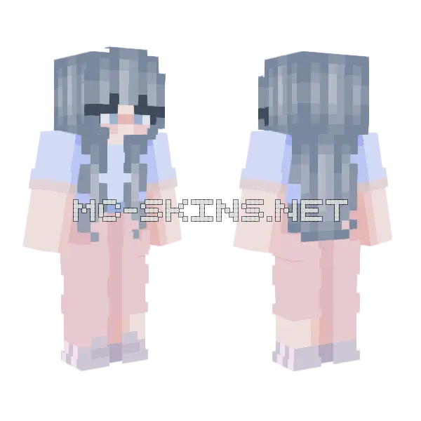 Recolor Contest Dazaisimp Minecraft skin, front and back