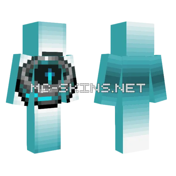 Recovery Compass Minecraft skin, front and back