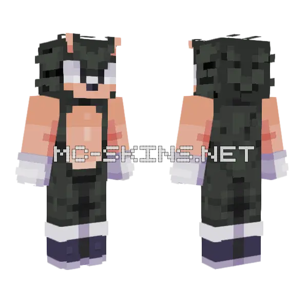 Recycle Friendly Form Minecraft skin, front and back