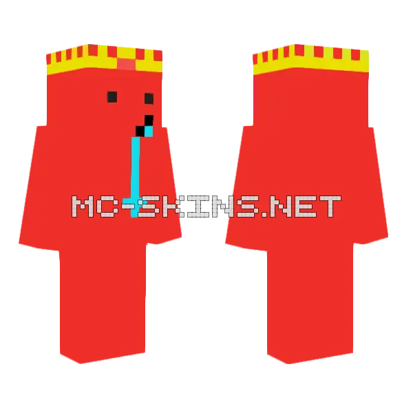 Red Brick Knight, front and back
