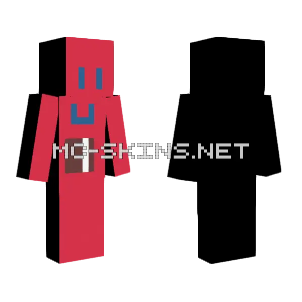 Red Cap Robot, front and back