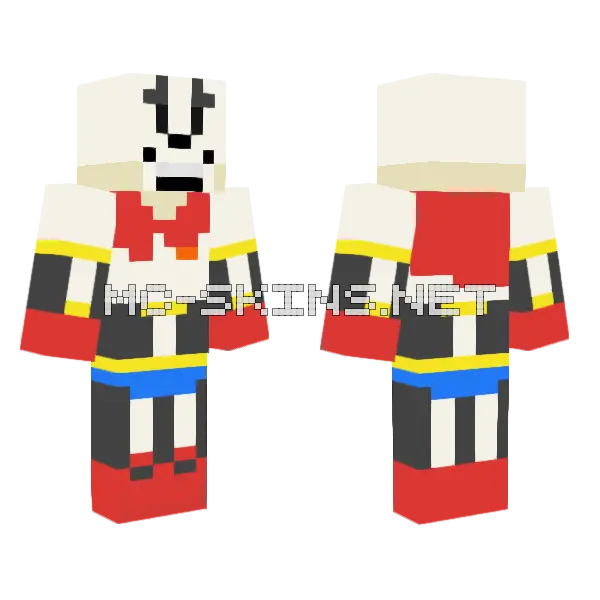 Red Chef Outfit, front and back