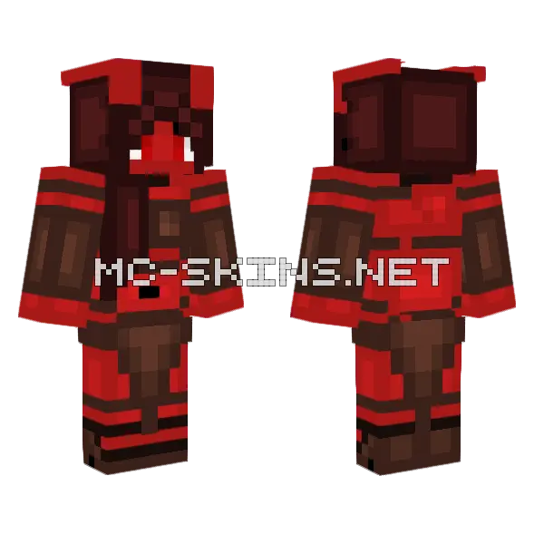 Red Devil Girl, front and back
