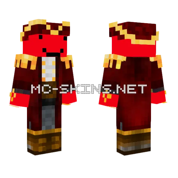 Red Dragon Warrior, front and back
