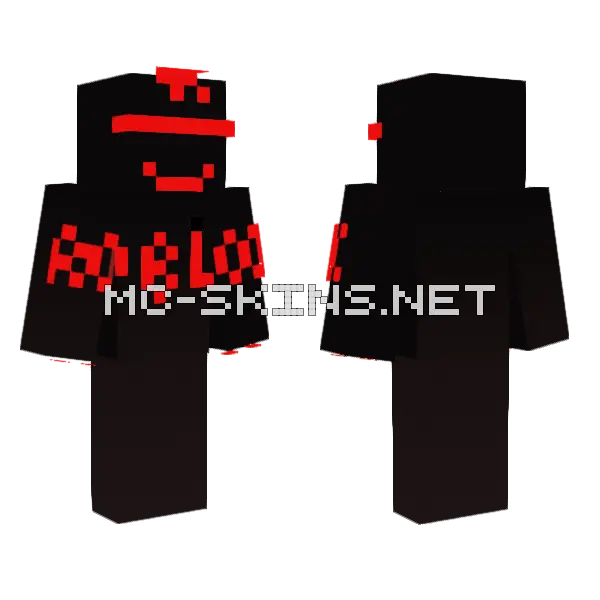 Red Eyed Figure, front and back
